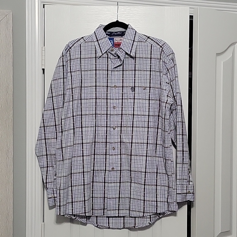 Wrangler George Strait Collection Men's Button Down. Sz M